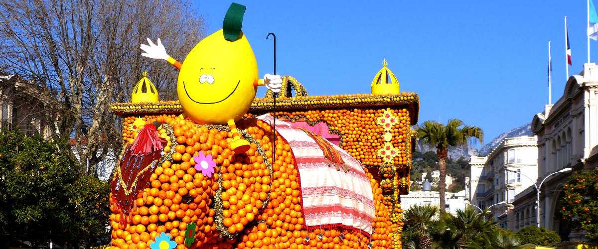  Zitronenfest Menton und Karneval Nizza  / 23. - 26. 02. 2024 / € 465,-