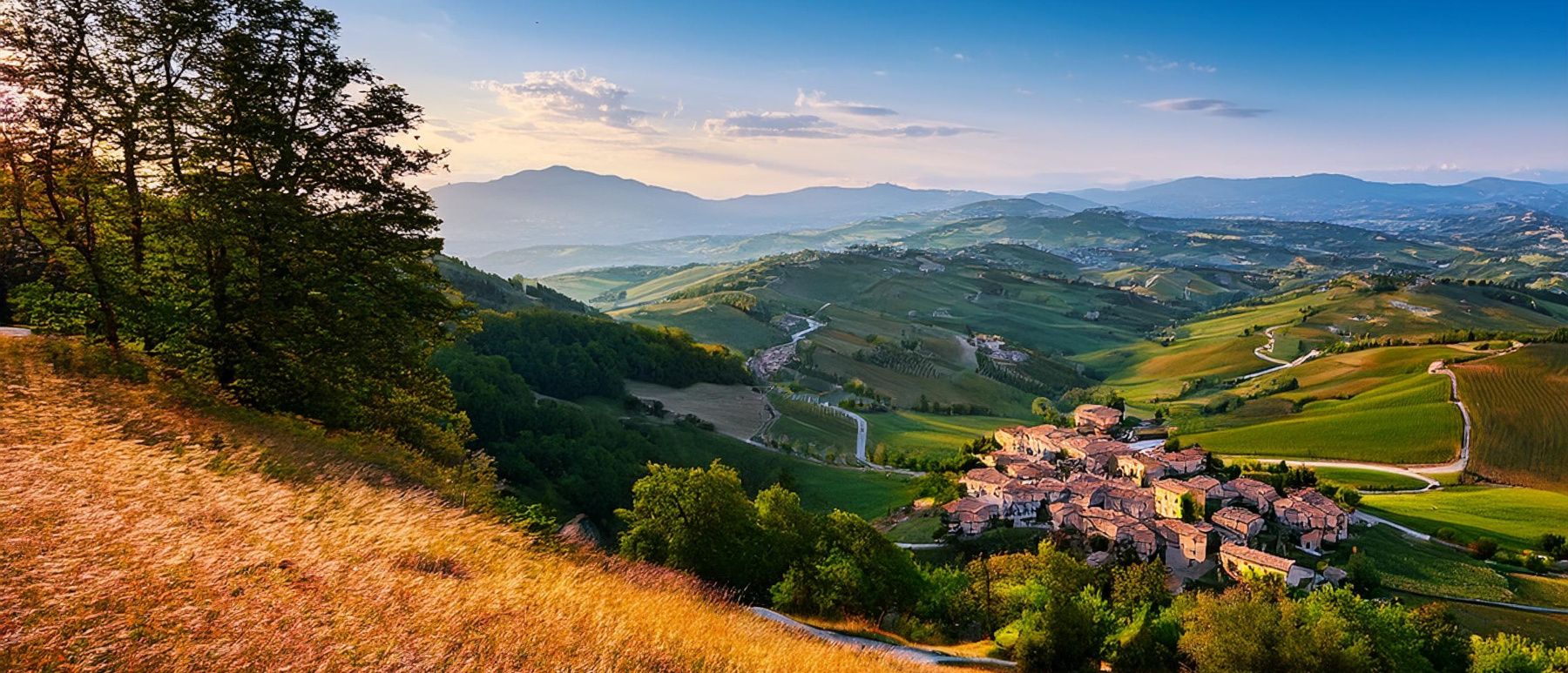 Wanderreise Marken - Bartolo Park - Gradara